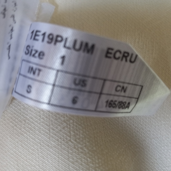 BA&SH Plume Top- Ecru - Picture 11 of 12